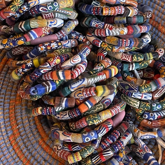 African Glass Beads Bracelets $3 for $15 - Picture 4 of 4